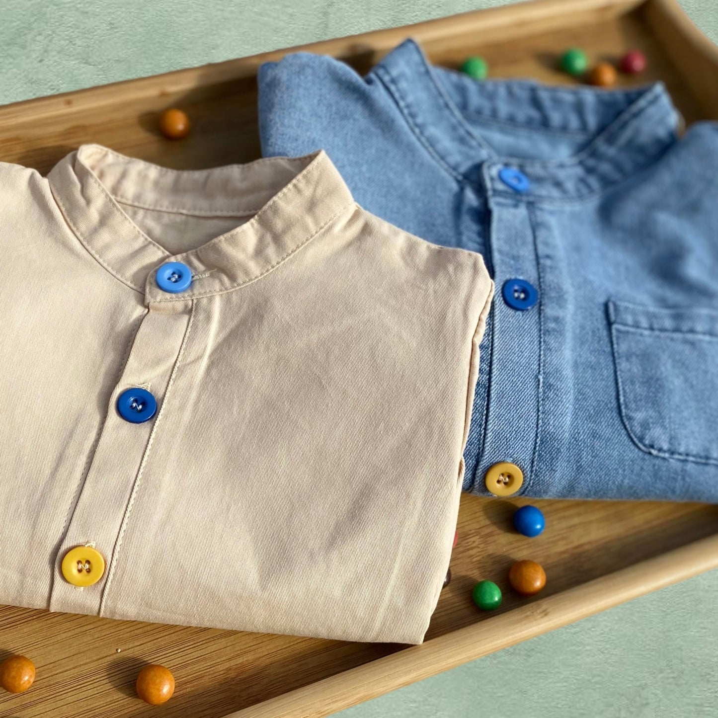 Baby bodysuit shirt with happy smile