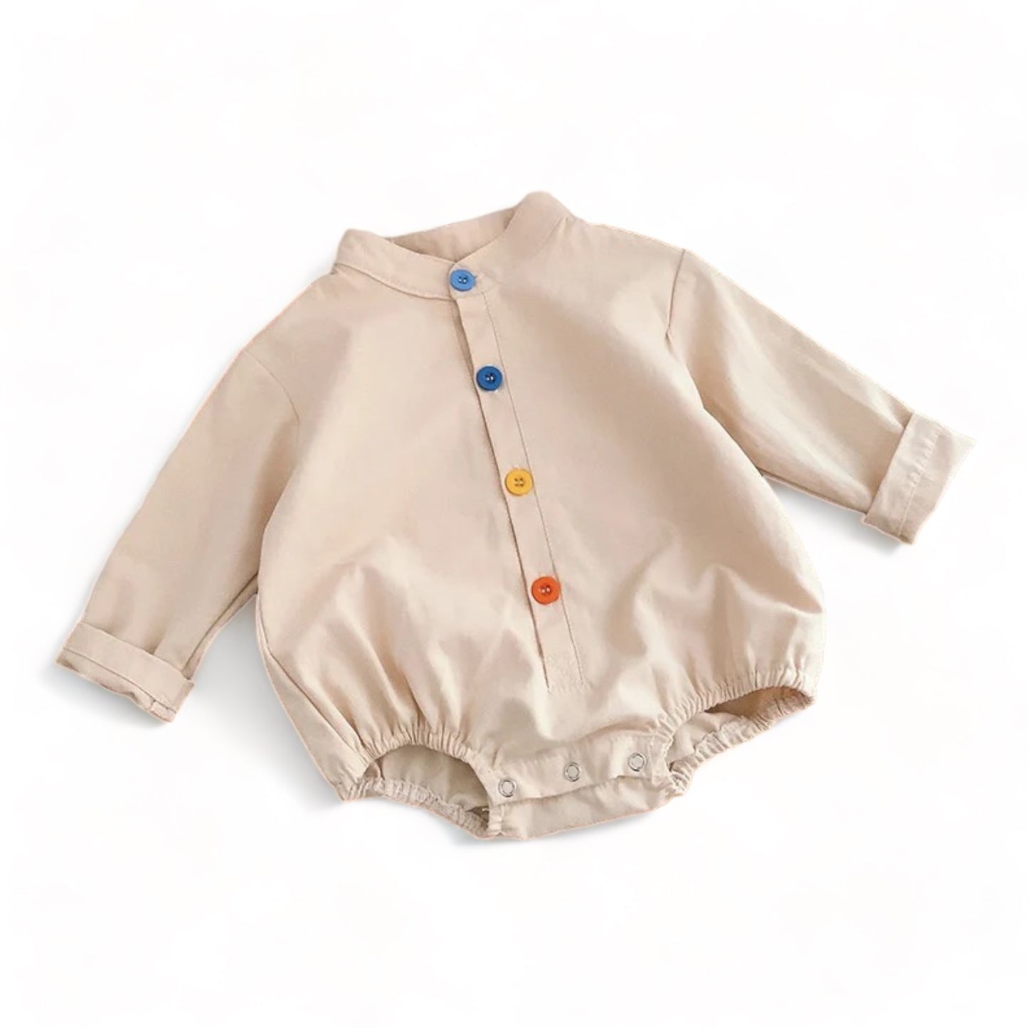 Baby bodysuit shirt with happy smile