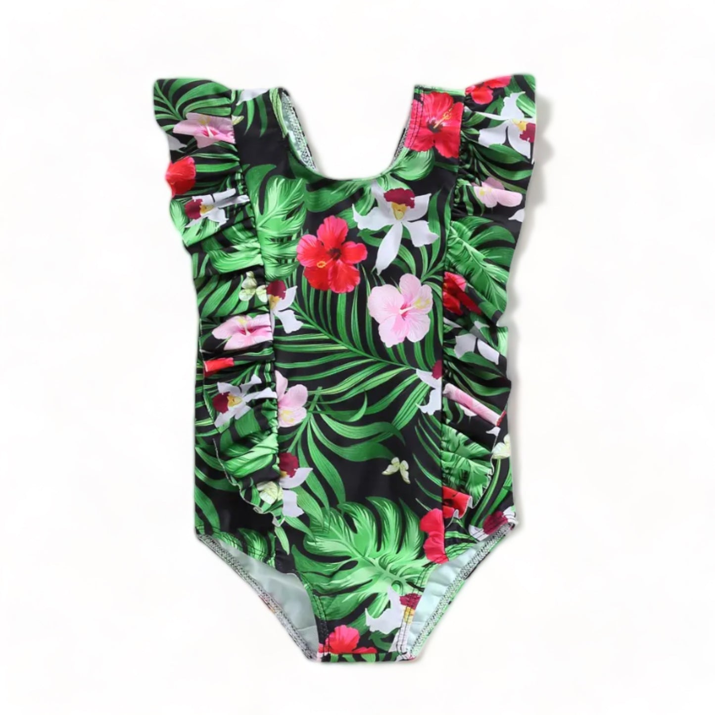 Beautiful Print One-Piece Swimsuits for Baby Girls