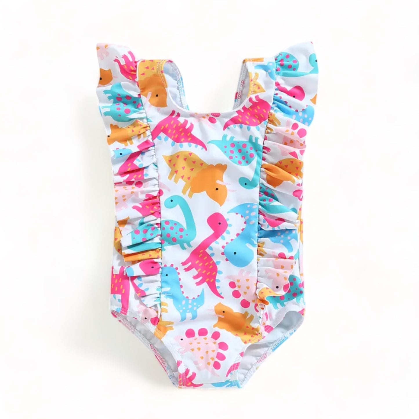 Beautiful Print One-Piece Swimsuits for Baby Girls