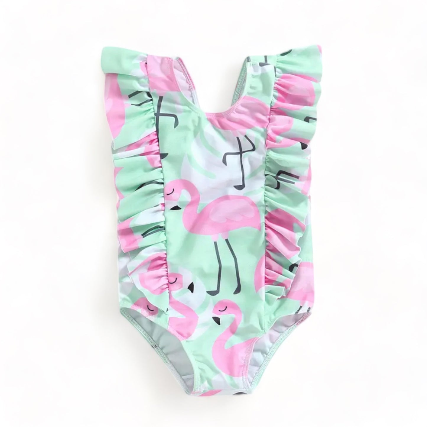 Beautiful Print One-Piece Swimsuits for Baby Girls