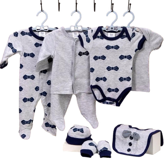 Baby Boy 8-Piece Bowtie Gift Bundle